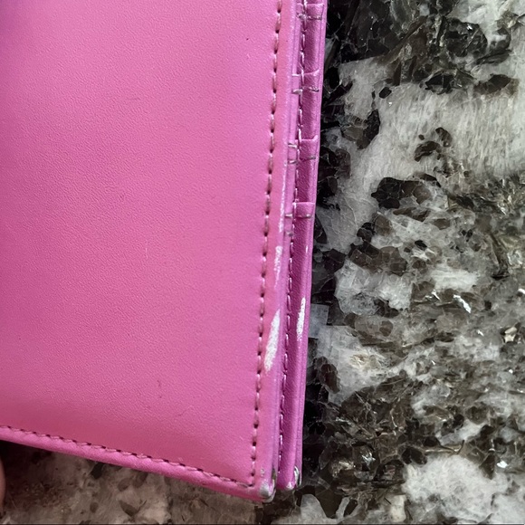 Anti Social Social Club pink bifold wallet - Picture 4 of 5